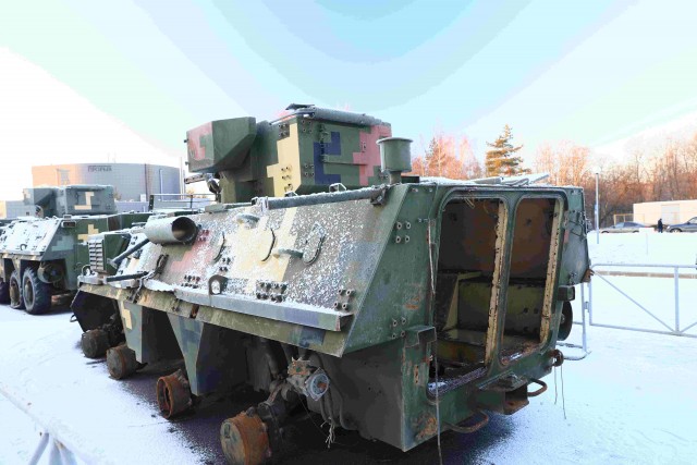 Выставка украинской техники в городе на Неве