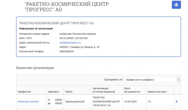Инженеры космических производств - элита?
