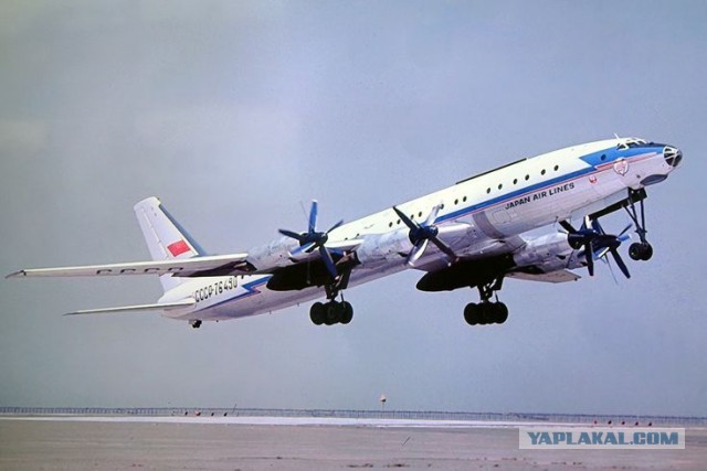 Самый большой "турбопроп" в мире - советский Ту-114