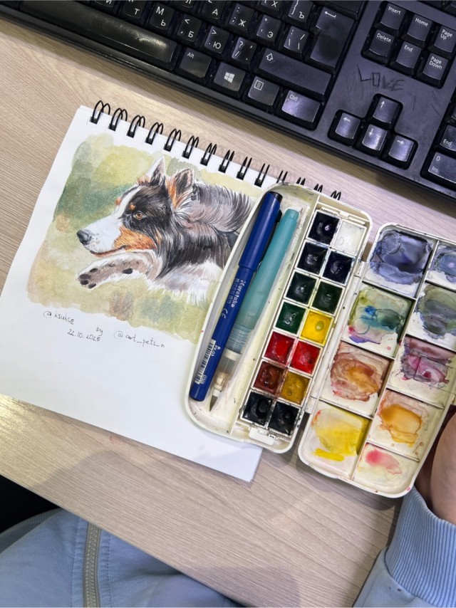 Последняя серия рисунков из колл-центра.