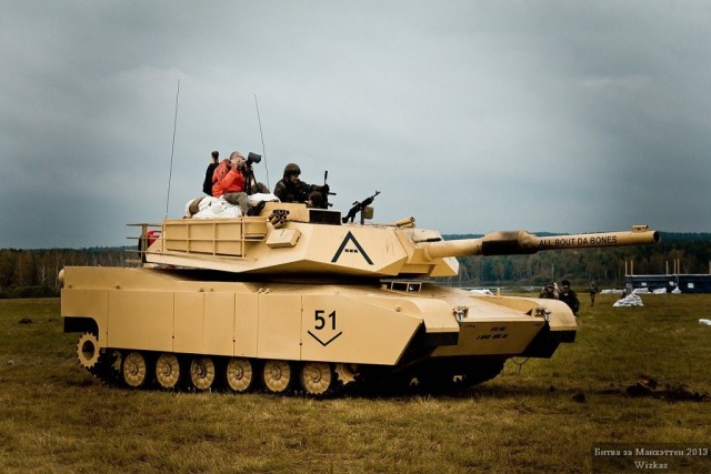 Страйкбольный танк "Абрамс" М1А1