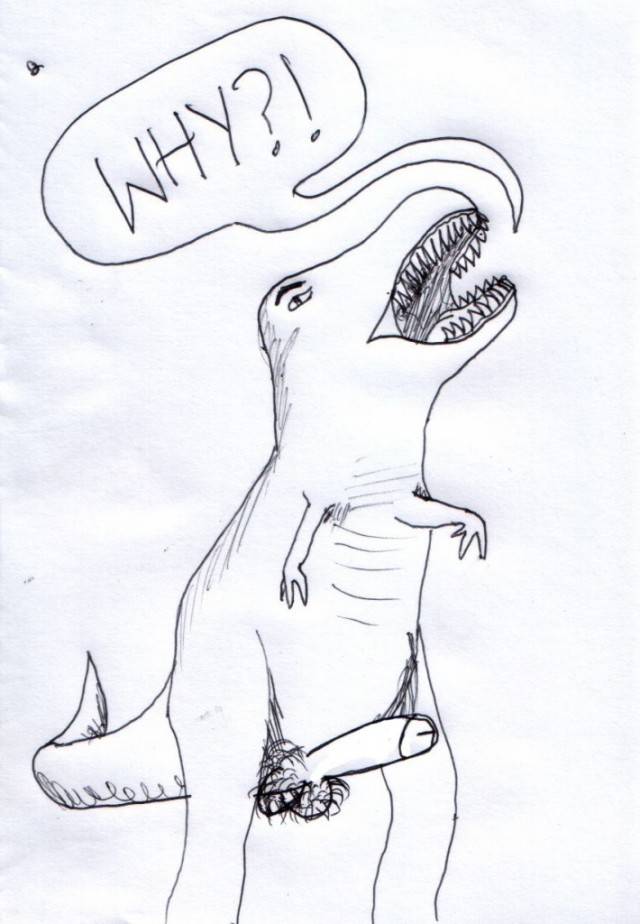 Тяжело быть тиранозавром