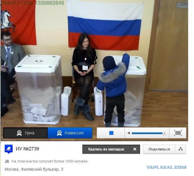 Веб-камеры на избирательных участках