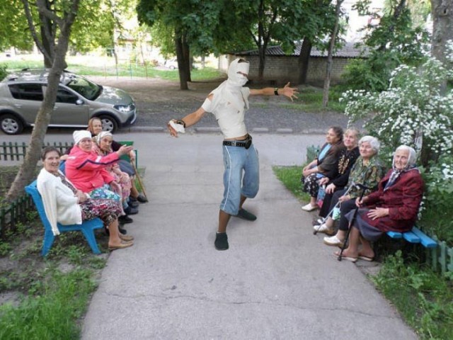 Фотожаба: Мумия