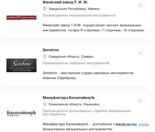 Про Российский рынок балалаек