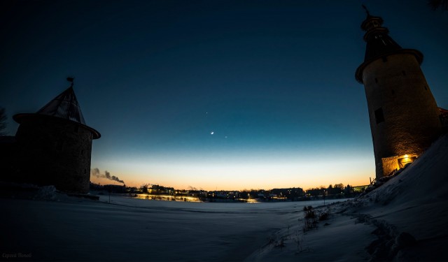 Псковское небо 23-24 февраля