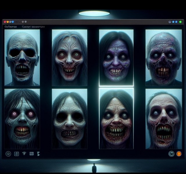 Оборотни против вампиров. Ужастики! Читаем рассказы и голосуем