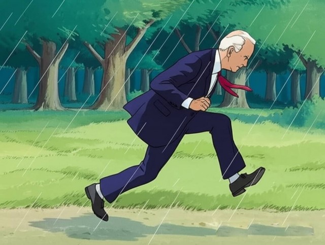 Однажды на ЯПе. Фотожаба ИИ.