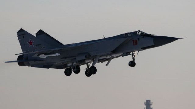 Разбился МиГ-31