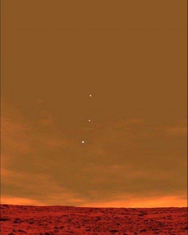 С Марса взгляд, после того, что с ним произошло