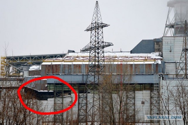 На Чернобыльской АЭС рухнула кровля машинного зала