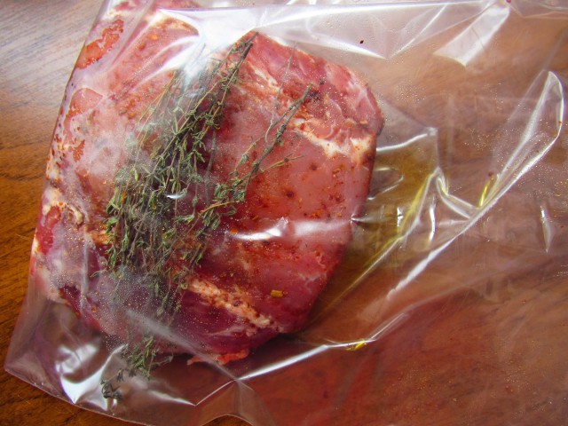 Sous-vide карбонад без оборудования