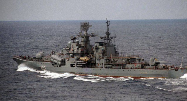 Последние эсминцы СССР-эскадренные миноносцы проекта 956 «Сарыч»