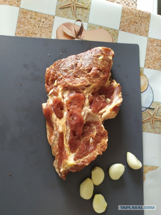 Копчение мяса.