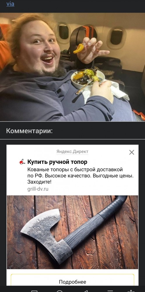 Сын Никаса Сафронова пожаловался, что стюардессы при его появлении закрывают туалеты