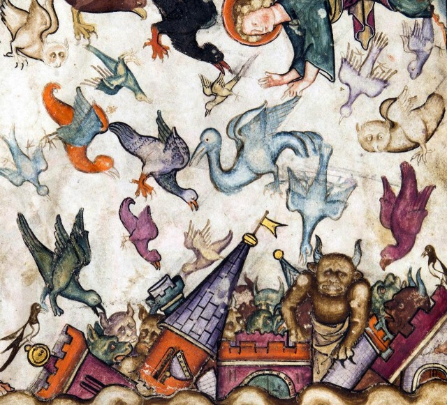 Странные и психоделические изображения секса из иллюминированных средневековых рукописей