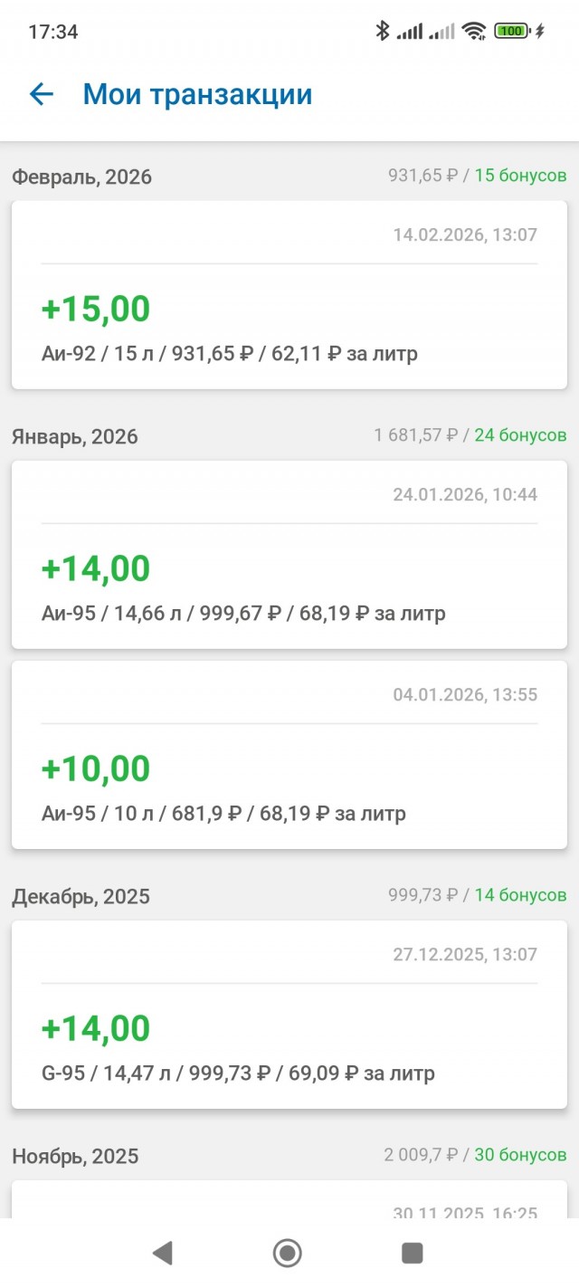 О цене на бензин.