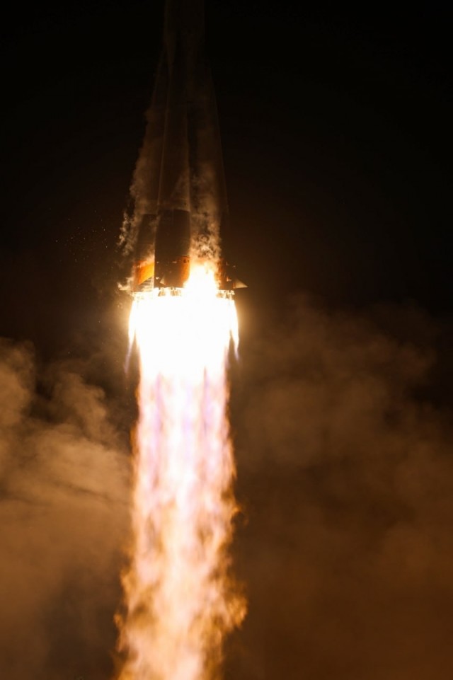 Ракета «Союз-2.1а» с кораблём «Прогресс МС-34» стартовала с Байконура, — Роскосмос.