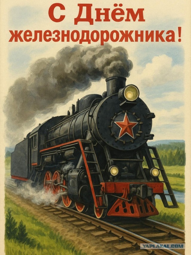 С днём железнодорожника!