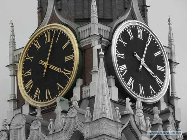 Часы в наших городах