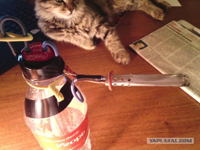 Газовая горелка из того что нашлось под рукой