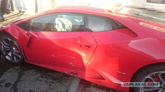 Lamborghini разбилась о Matiz в Симферополе