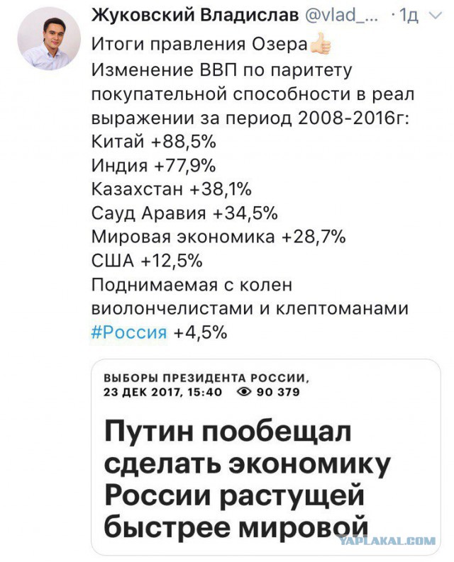 Про нашу экономику