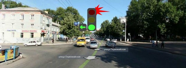 Пенсионерка спровоцировала ДТП