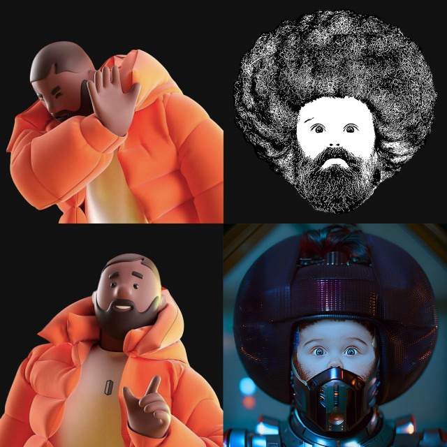 Фотожаба "Бабка-отжигака"
