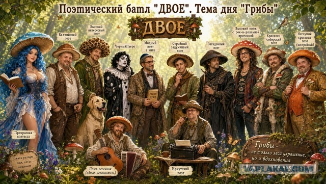 Двое, поэтический батл