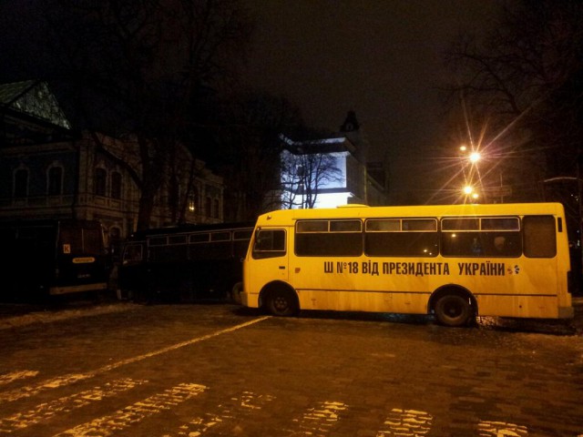 Беркут пошел на штурм