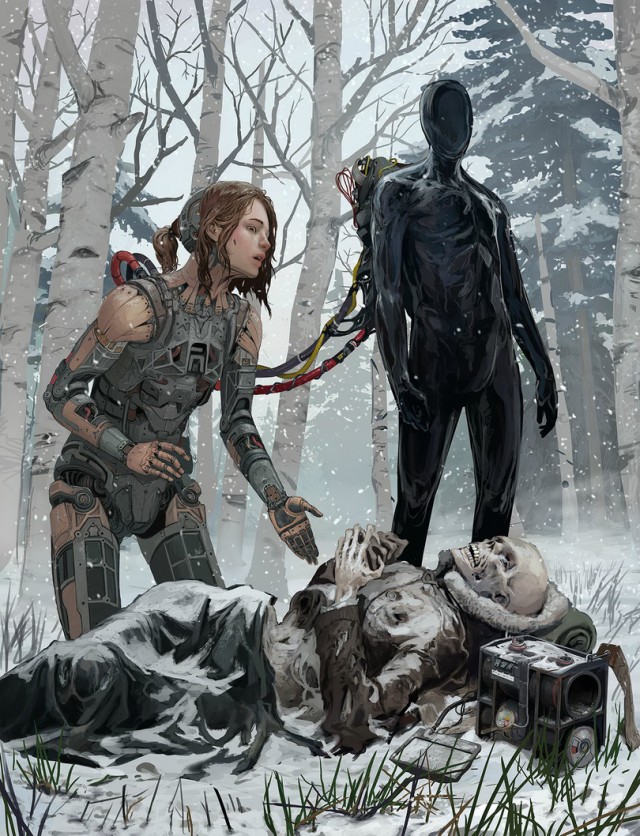 Рисунки : фантастика , Sci-Fi, киберпанк.