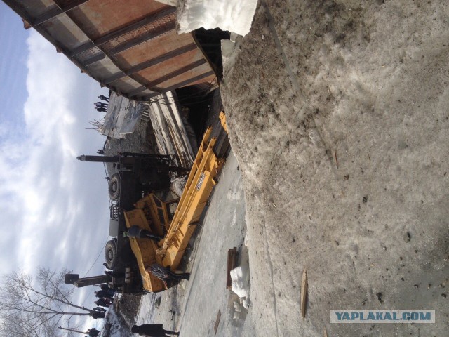 В городе Минусинск рухнул мост.