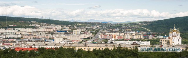 Магадан, старые и новые фотки