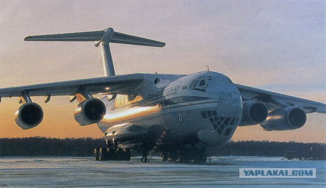 Что внутри у Ил-76?