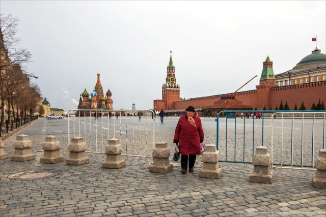 Прогулка по Москве сегодня