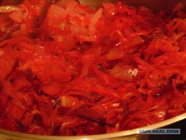 Борщ постный со снетком и корюшкой