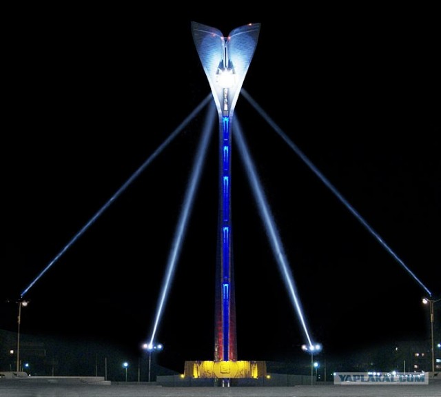 Столбы света