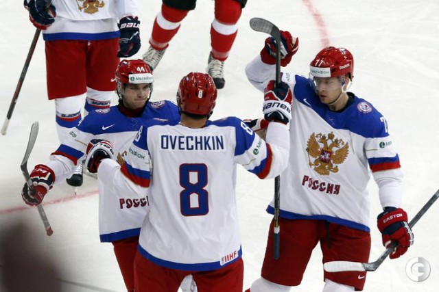 ЧМ по хоккею: Россия - США