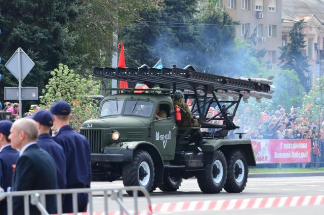 Парад Победы в Донецке