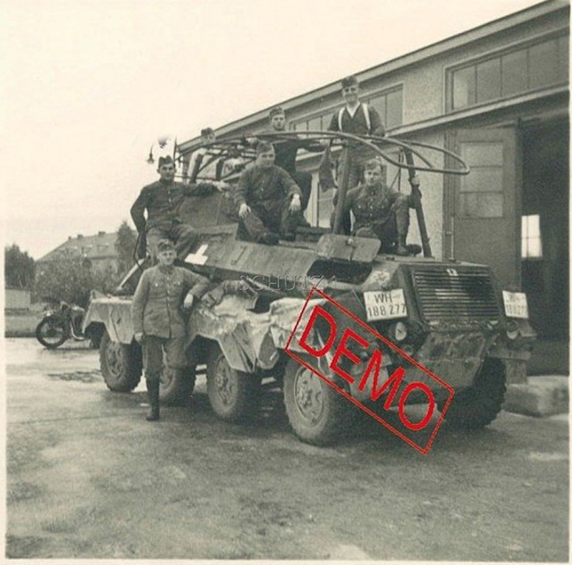 Восьмиколесник Sd.Kfz. 231 8-Rad.