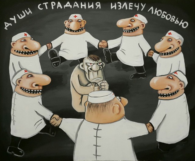 Новые картины от Васи Ложкина