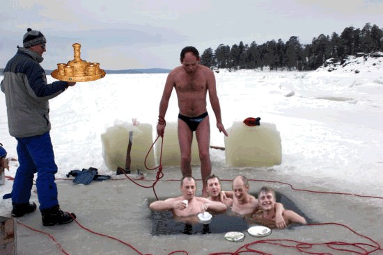 На живца