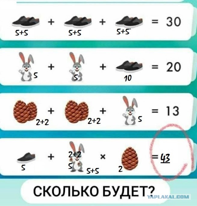 Яп - спасай! Сколько там будет?