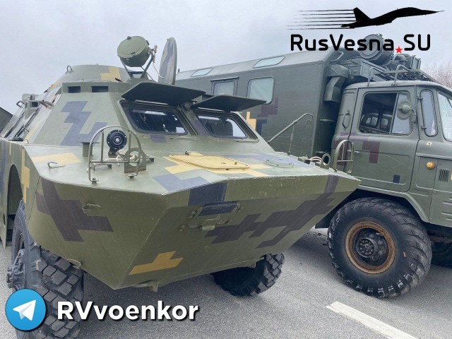 Под Харьковом уничтожена военная техника и оружие зарубежного производства