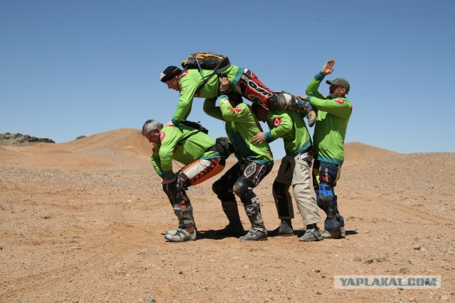 В Монголию на мотоциклах 2006