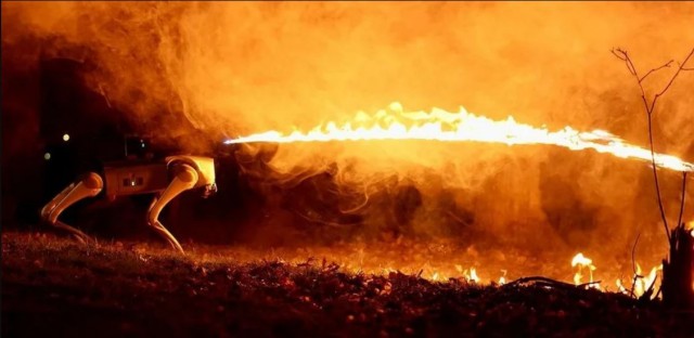 Компания Throwflame запустила продажи робопса Thermonator