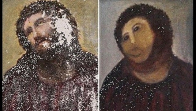 Восстановление иконы Ave Maria