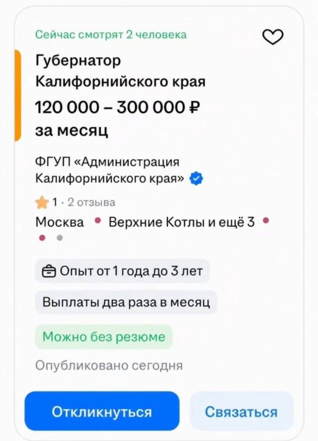 Патамушта, почему ты  не можешь найти себе работу?