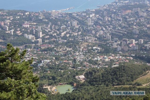 Дорога из Киева и из Москвы в Ялту.